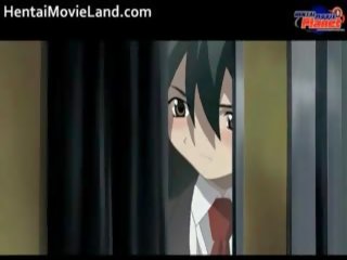 Onschuldig anime jong vrouw klappen stijf part2