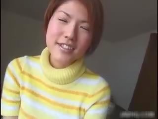 Impresionante japonesa chica ama a ser coño parte 1