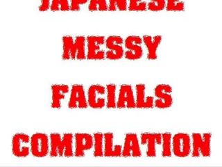Jepang messy facials ketika