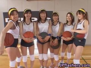 Group of young basket dasamuka players