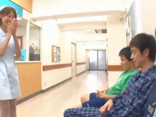 Sleaze ázijské sestrička bjing 3 yonkers v the nemocnica