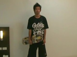 Normal skateboard adolescent