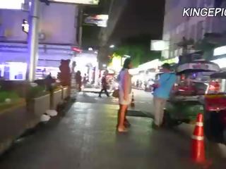 Venäläinen hookerin sisään bangkok punainen valo district [hidden camera]