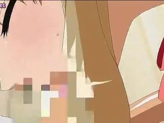 Cock devouring anime teen harlot