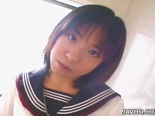 JAVHQ: elite Japanese school girl's first time.