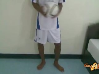 Asiatic fotbal băiat