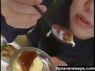 Japońskie nastolatek nasienie dessert