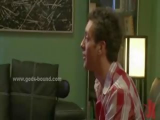 Homosexual Mate Curiosity launches Him sex clip Bondman