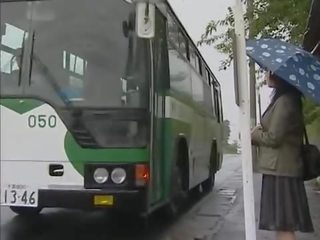 The autobuss bija tik super - japānieši autobuss 11 - mīļotājiem iet mežonīga