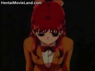 Hot Nasty Redhead Anime beauty Have Fun Part5
